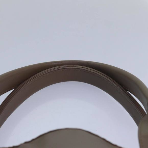 BALENCIAGA Navy Cabas Hand Bag Leather Gray 339933 Auth 80962 - Picture 8 of 16